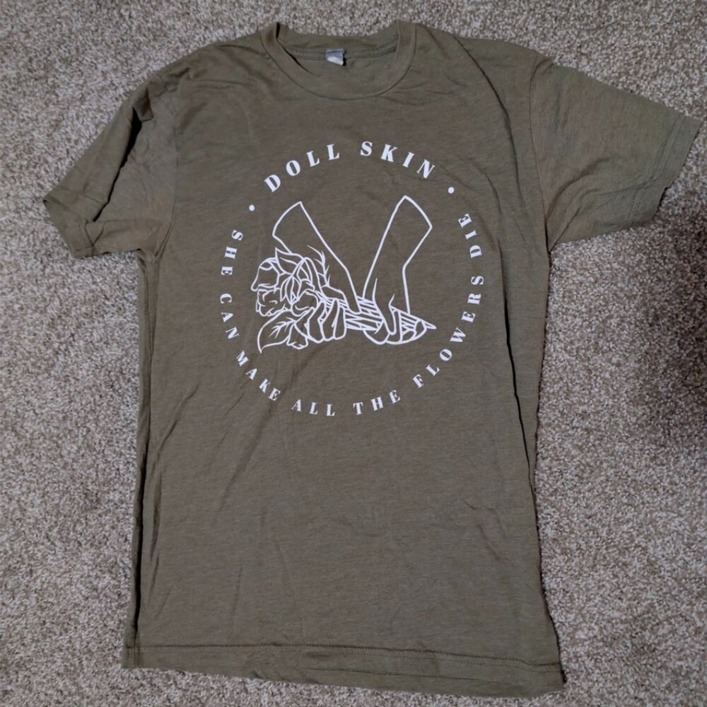 Doll Skin Rubi Army Green Shirt Size S